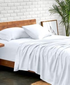 Juego de sábanas de lujo tamaño Queen 800 hilos de algodón