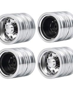 4pcs Llantas Traseras de Aleación de Aluminio para Remolque