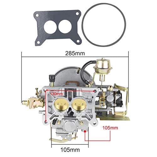Carburador de Motor de 2 Barriles Bicos Compatible con F100 - Imagen 6