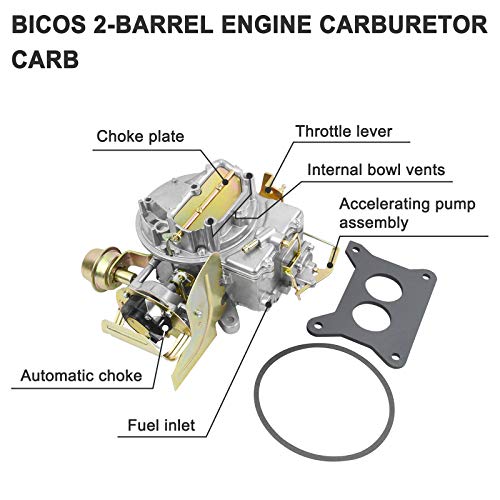 Carburador de Motor de 2 Barriles Bicos Compatible con F100 - Imagen 5