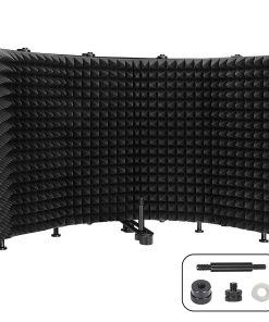 Escudo de Aislamiento para Micrófono, Filtro Anti-pop de 5