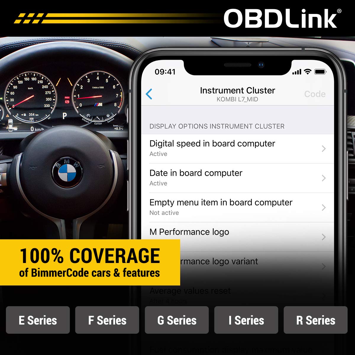 Adaptador OBDLink CX Bimmercode Bluetooth 5.1 BLE OBD2 para - Imagen 4