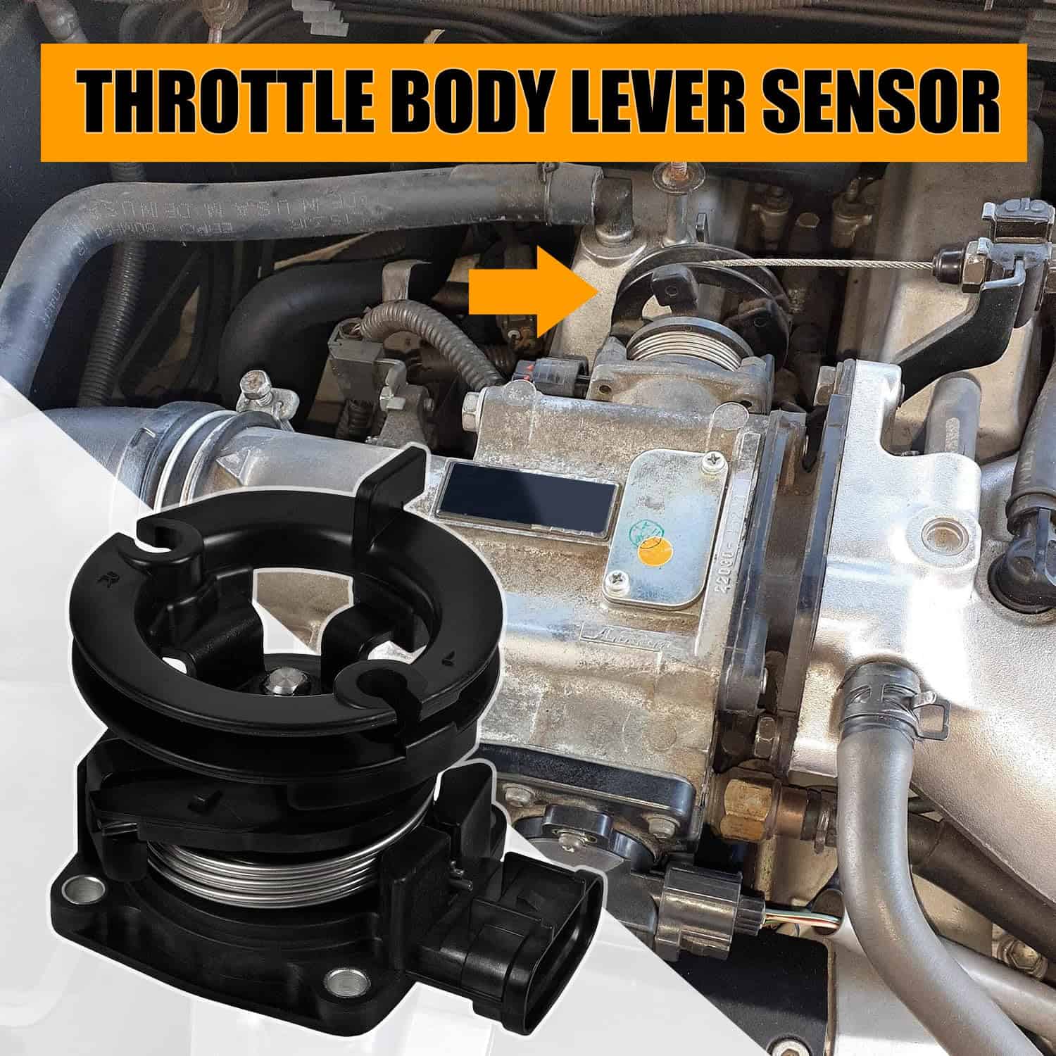 Sensor de Palanca del Cuerpo del Acelerador Compatible con - Imagen 3