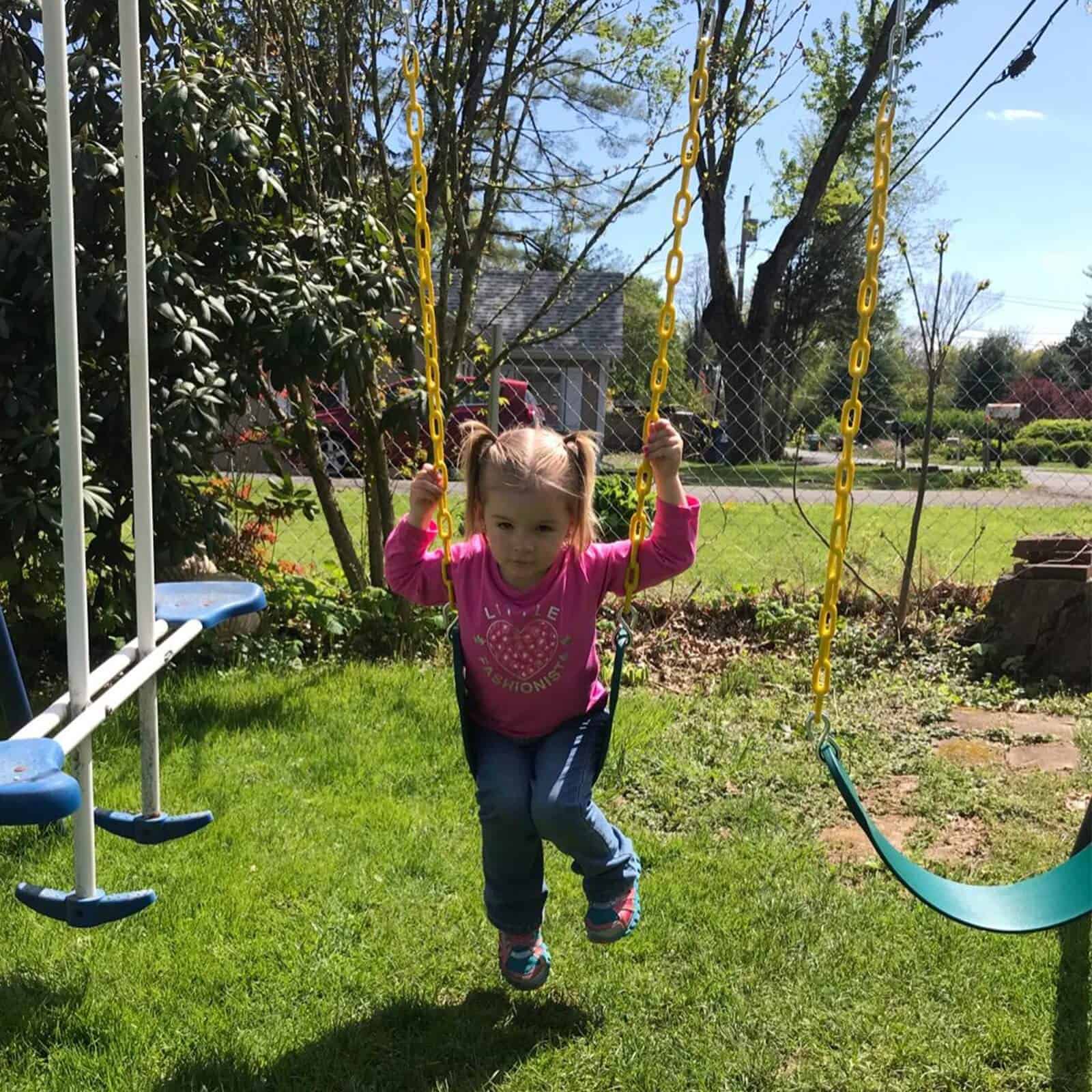 Columpio Orgrimmar 2 Pack para Niños con Cadena de 66'' de - Imagen 7