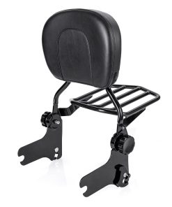 Respaldo de pasajero ajustable y desmontable con parrilla