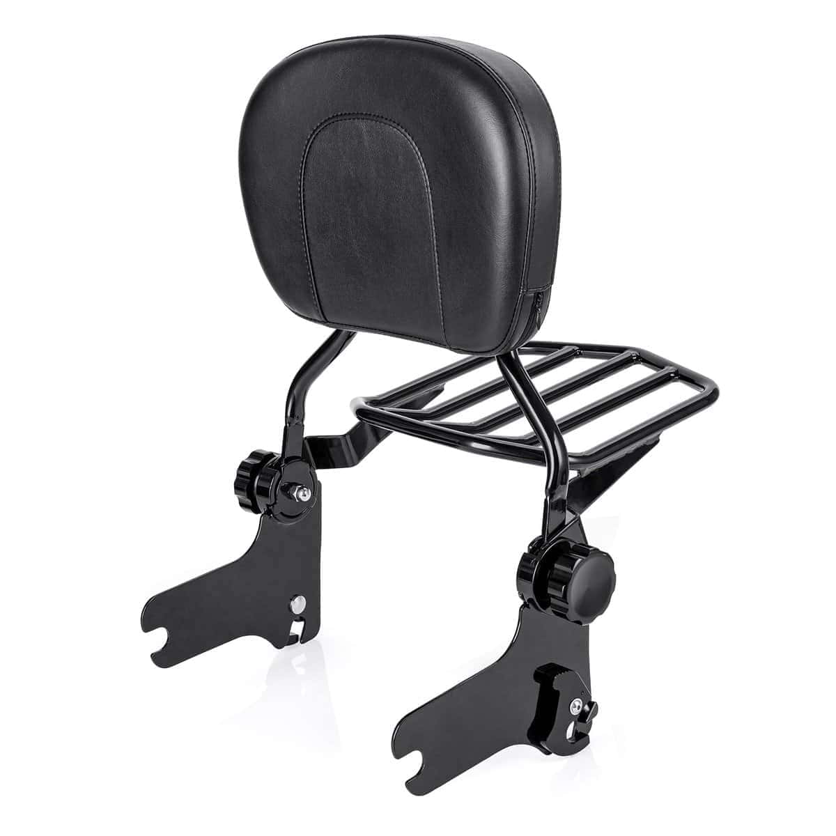 Respaldo de pasajero ajustable y desmontable con parrilla