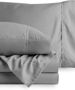 Juego de sábanas 100% algodón egipcio de BEDDING HOMES -