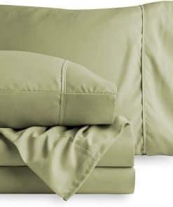 Juego de Sábanas de Algodón de 600 Hilos Percale para Cama