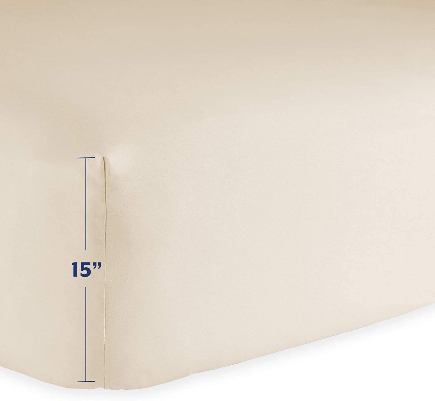 Juego de sábanas de algodón percal de 600 TC para cama de - Imagen 4