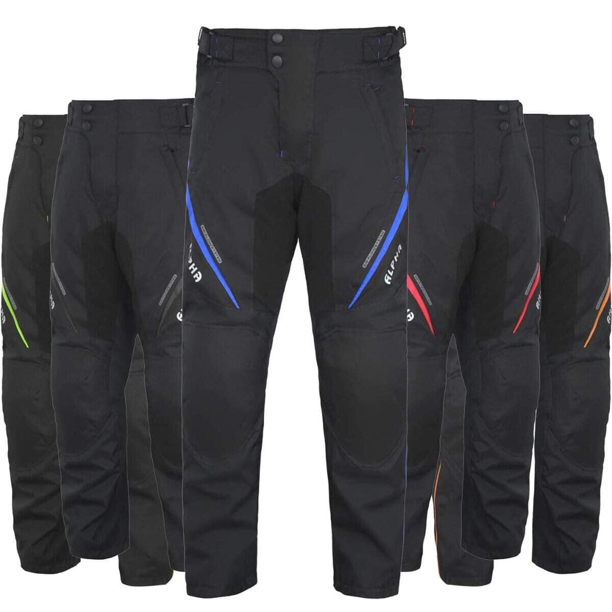 Pantalones de Motocicleta Todo Terreno -Azul