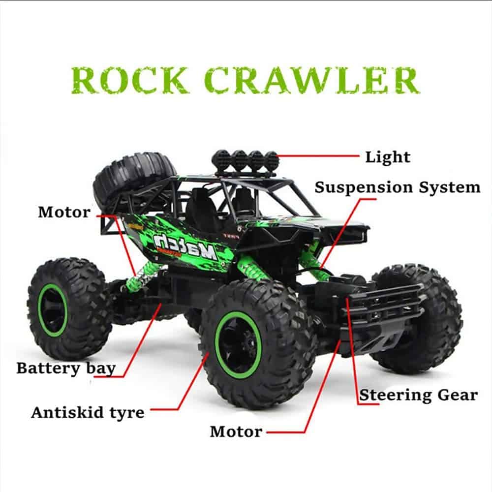 Carro RC Mukola a Gran Escala 1:12 Monster Truck - Imagen 4