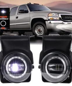 Faros LED antiniebla con DRL compatibles para GMC Sierra
