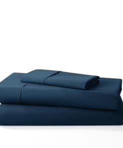 Juego de Sábanas de Algodón Sateen de 400 Hilos Mellanni -