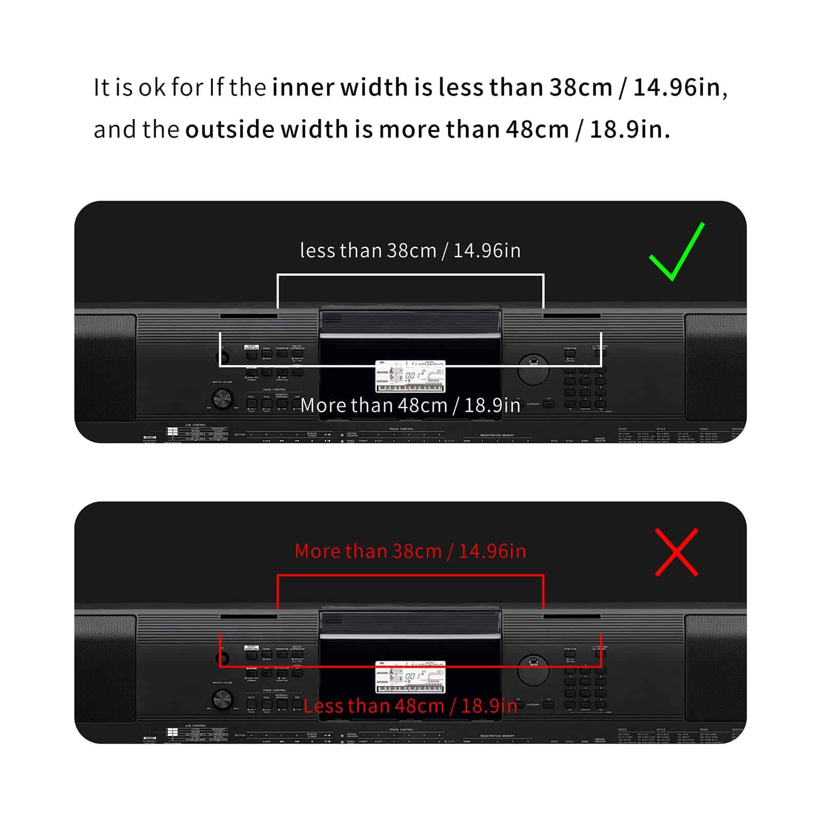 Soporte de partituras compatible para teclado digital - Imagen 7