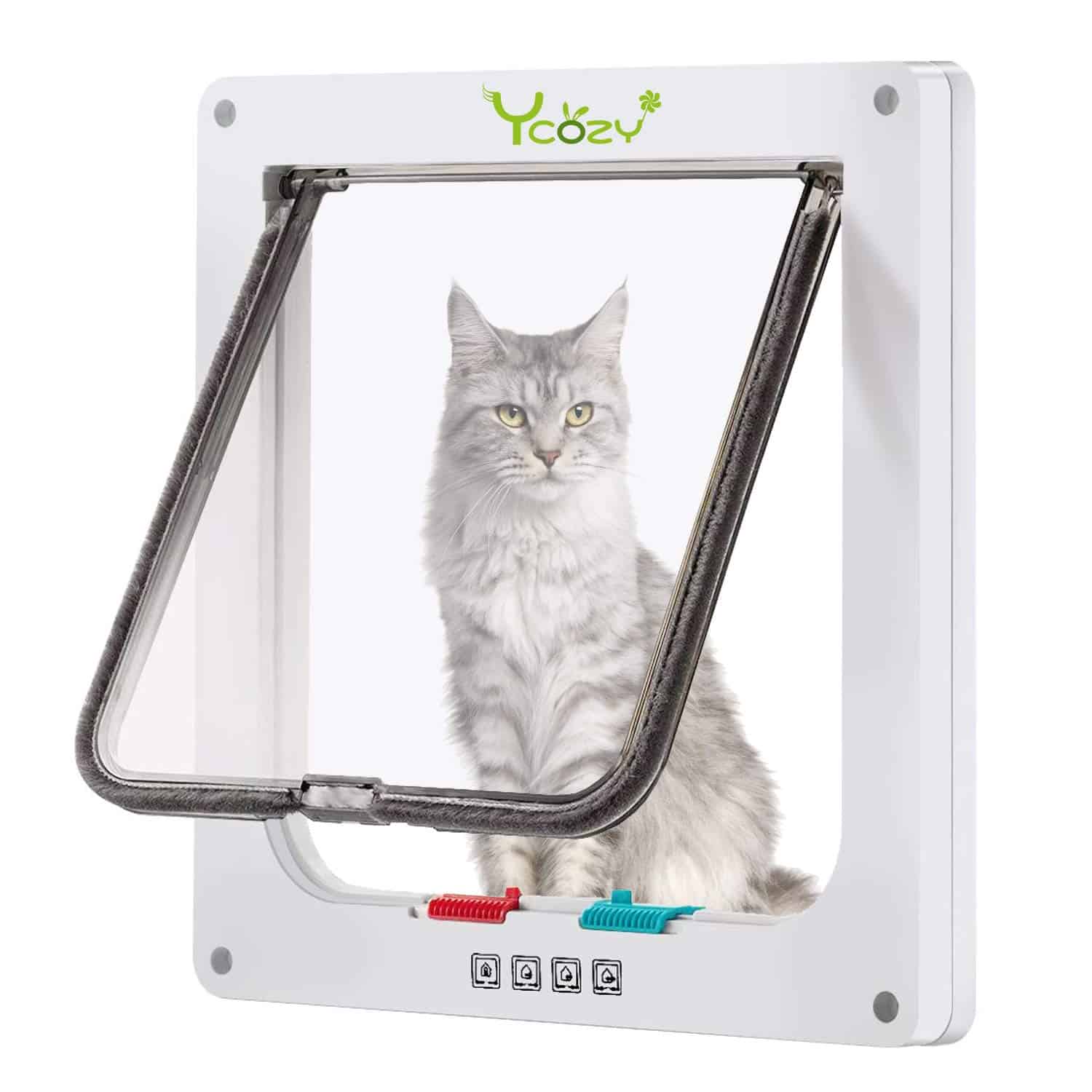Puerta para Gatos Ycozy Versión Ultrafina (Tamaño Exterior