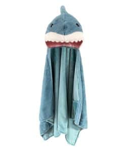 Manta con capucha de tiburón MON AMI para niños - Manta
