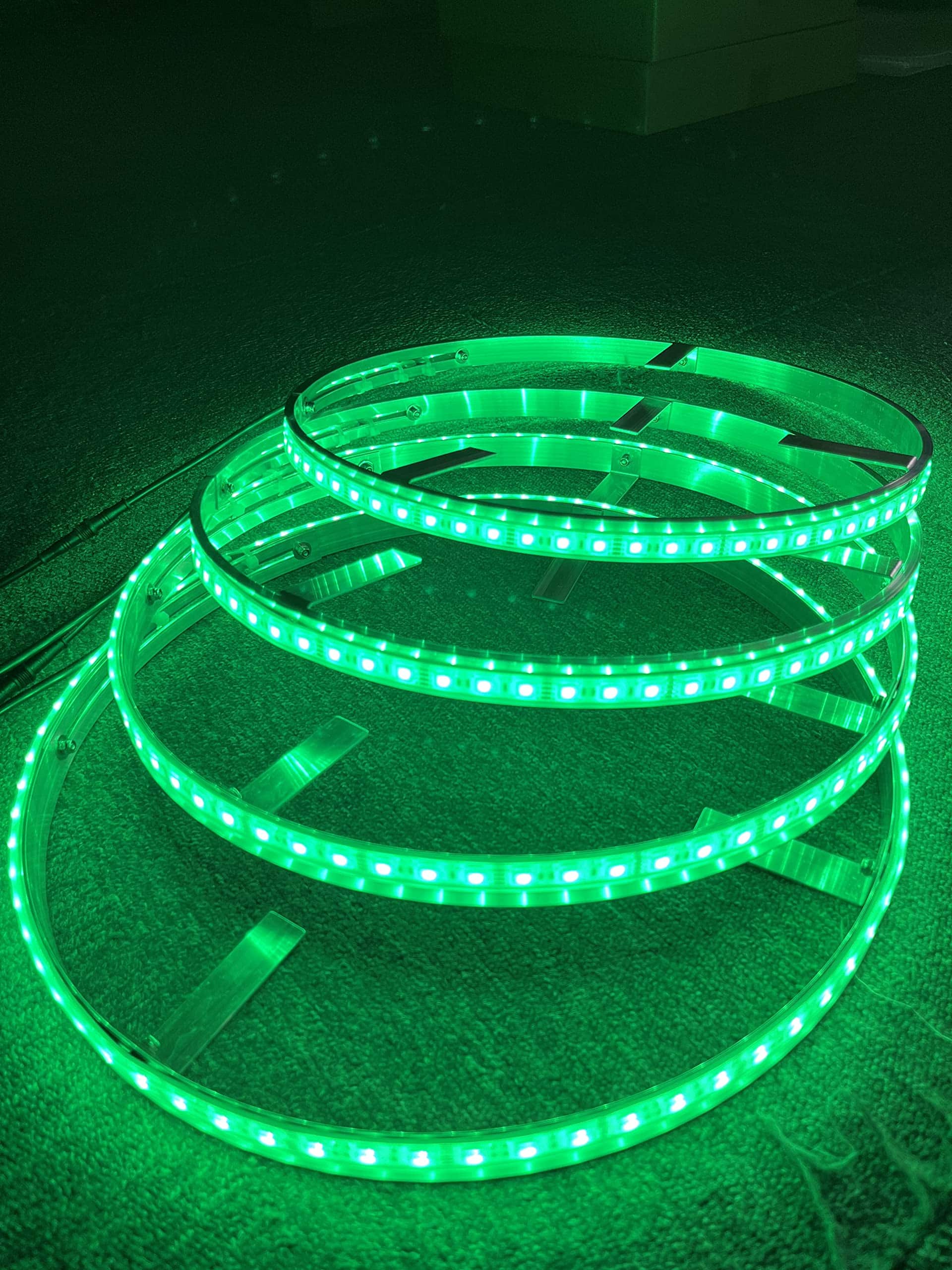 Kit de luces de rueda que cambia de color RGB de 17.5'' LED - Imagen 6