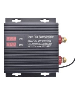Aislador de batería inteligente de 250 amperios dual