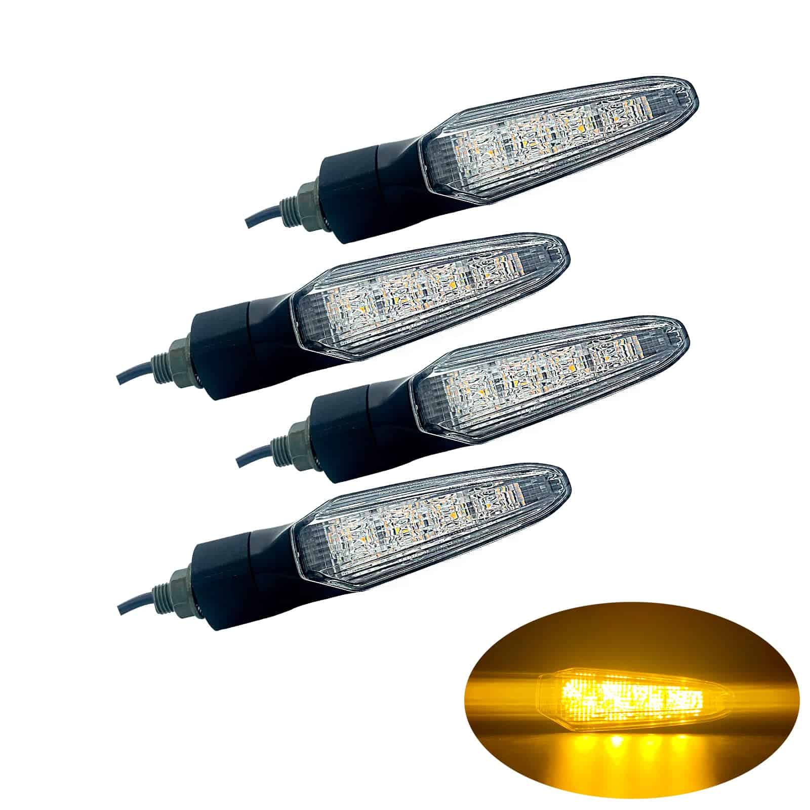 WELNENT LED Luces de Señal de Giro Accesorios para