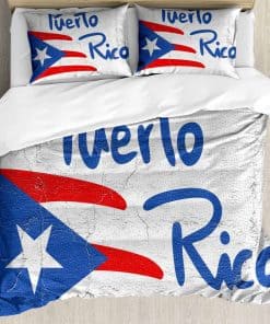 Juego de Funda Nórdica Lunarable Puerto Rico, Bandera