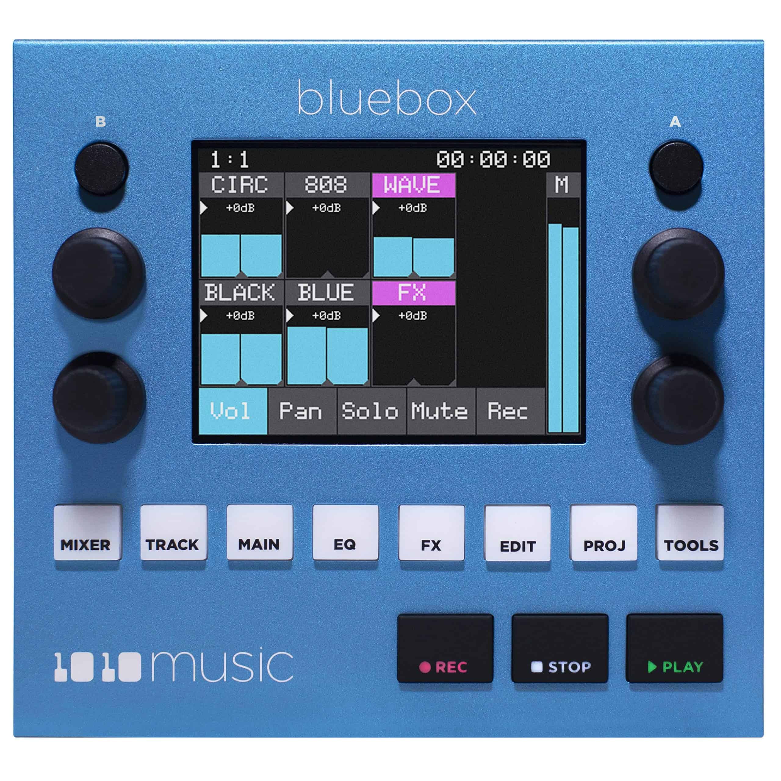 Mezcladora y Grabadora Digital Compacta 1010music Bluebox