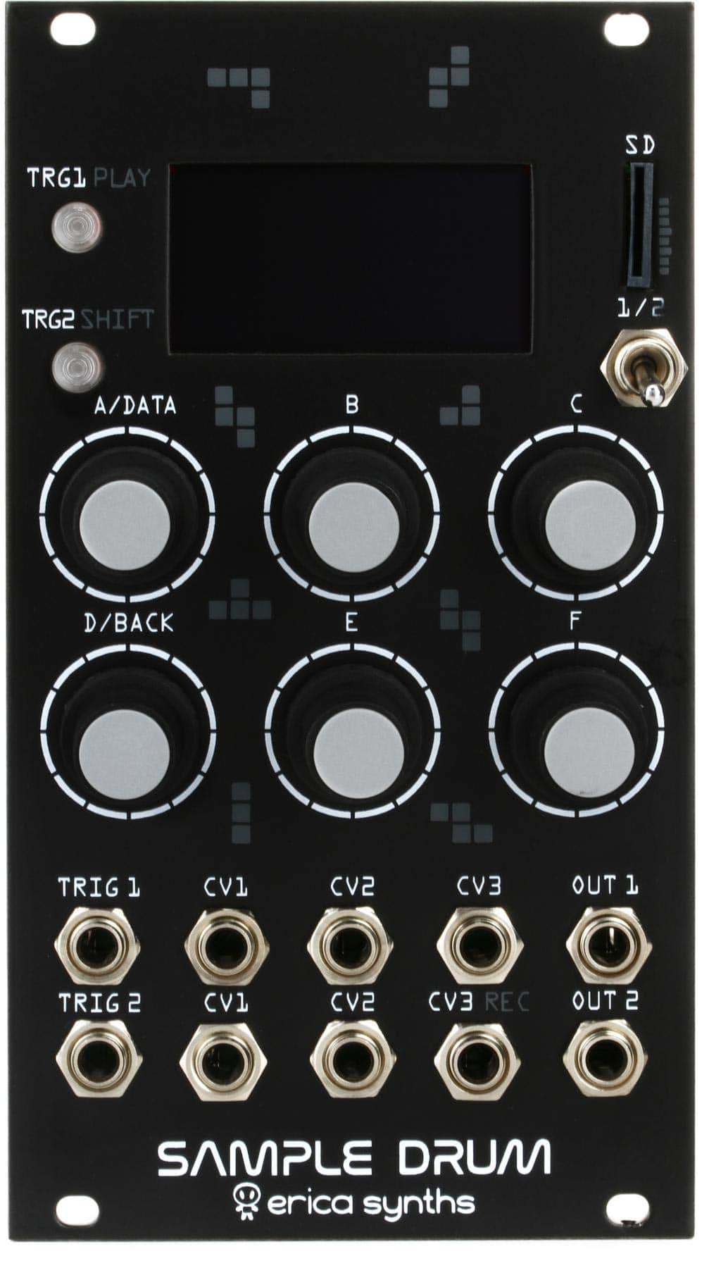 Módulo de Eurorack de Erica Synths Sample Drum para