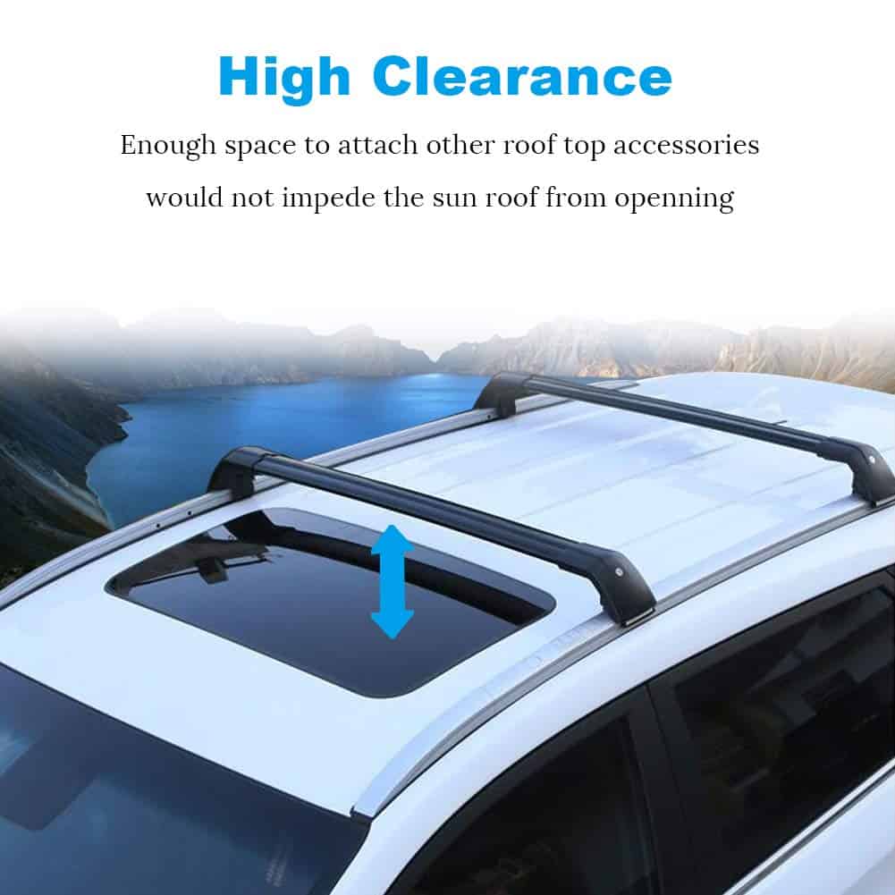 JDMON Compatible con Barras Cruzadas de Portaequipajes KIA - Imagen 10