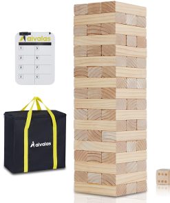 Juego de Bloques Gigantes Aivalas, 56 Bloques para Torre