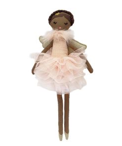 MUÑECA DE PELUCHE MON AMI Ada Pink Angel Africana Americana