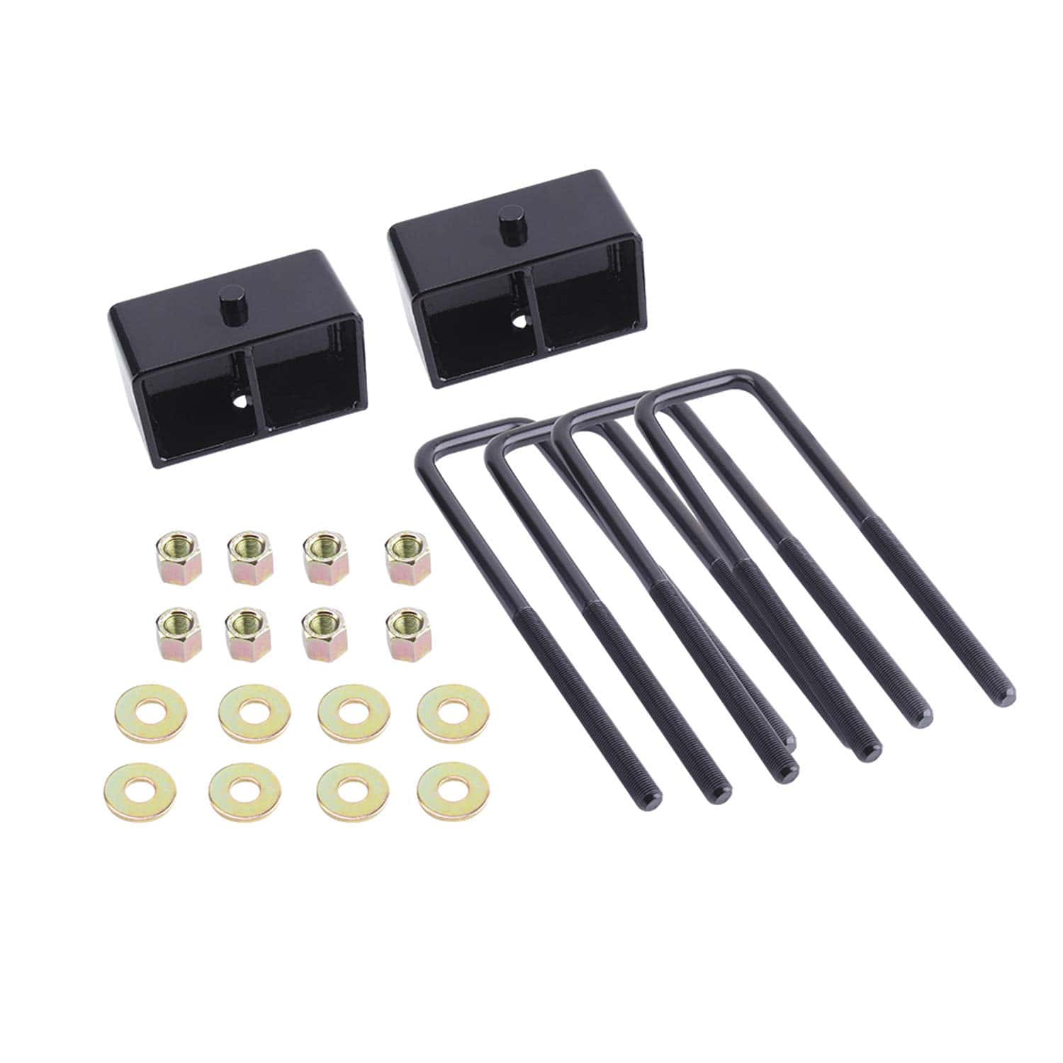 Kit de elevación trasera de 3 pulgadas con bloque y pernos