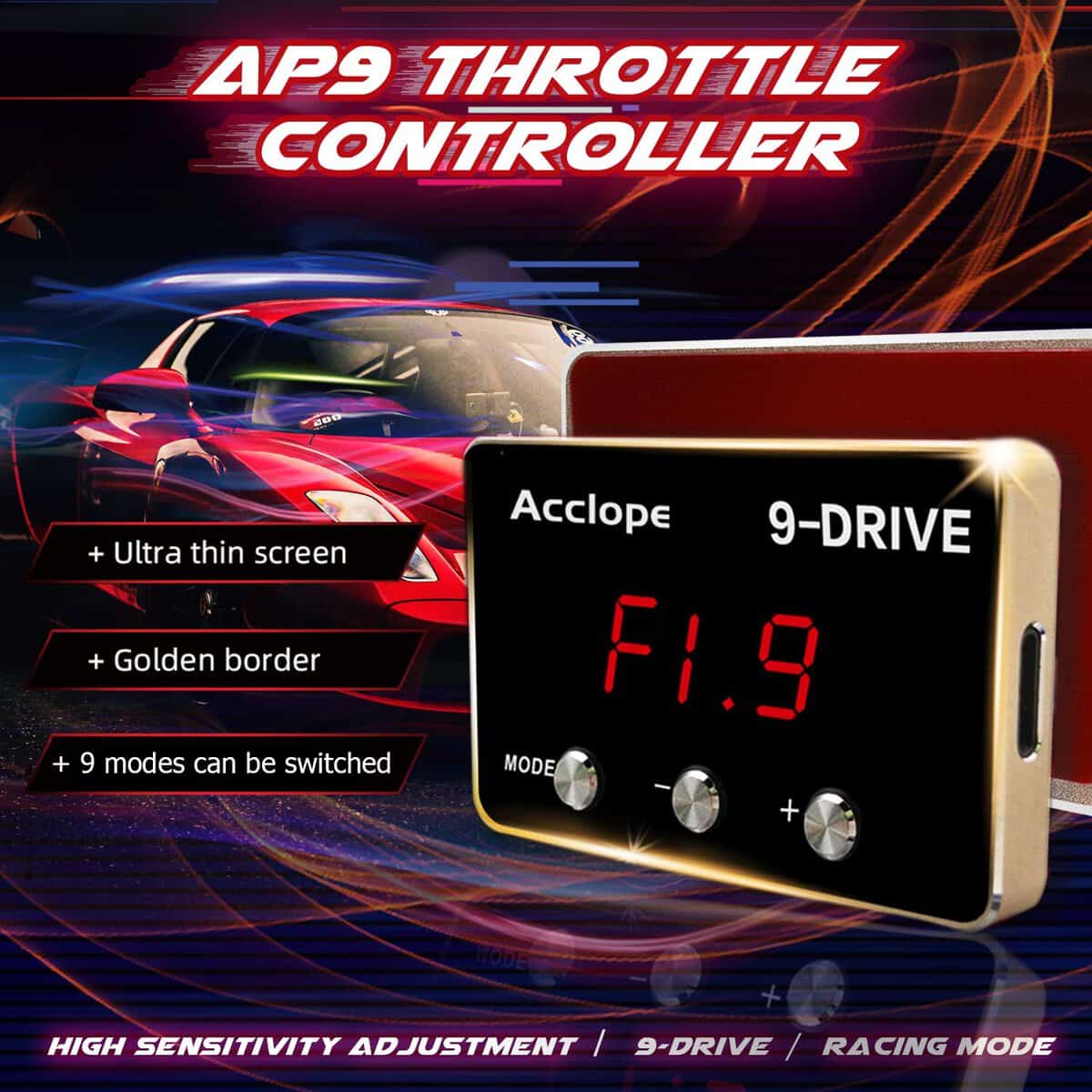 Controlador de Respuesta de Aceleración iKiKin 9 Modos de - Imagen 3