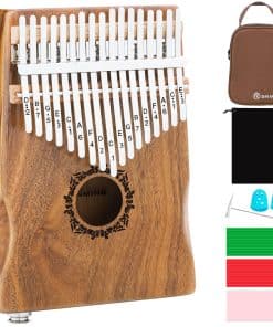 Kalimba Thumb Piano 17 Teclas RANMING Mbira Piano de Dedo