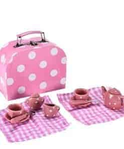 Juego de té Jewelkeeper para niñas pequeñas - Juego de té