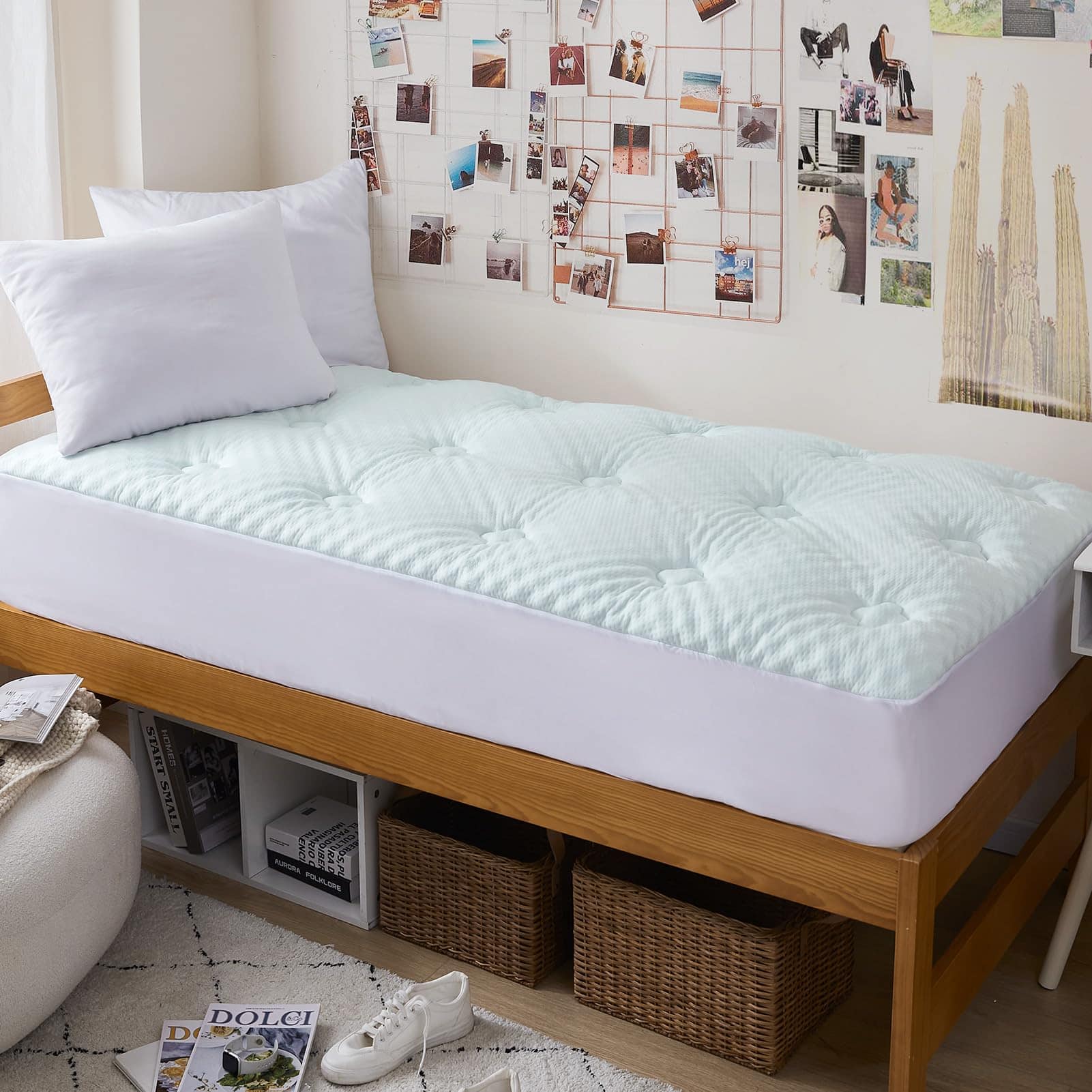 Hansleep Colchoneta de Espuma Viscoelástica para Cama - Imagen 9