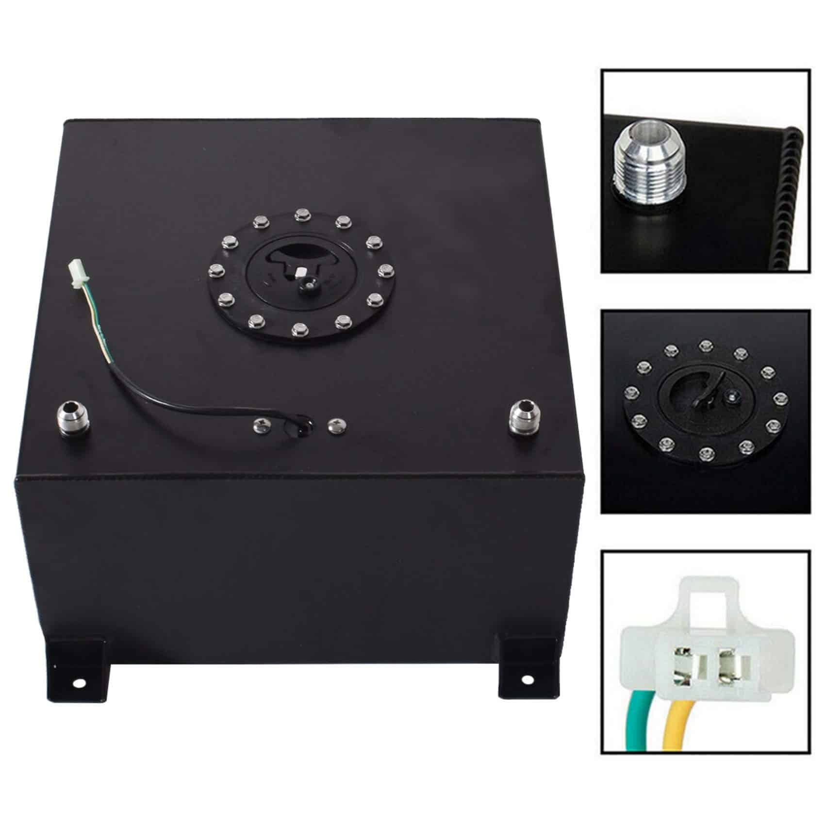 Tanque de Combustible de Aluminio de 10 Galones con - Imagen 5