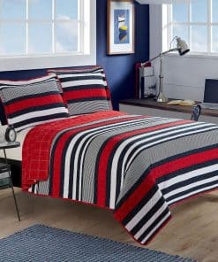 Juego de Colcha Acolchada Suave y Cómoda de 2 Piezas