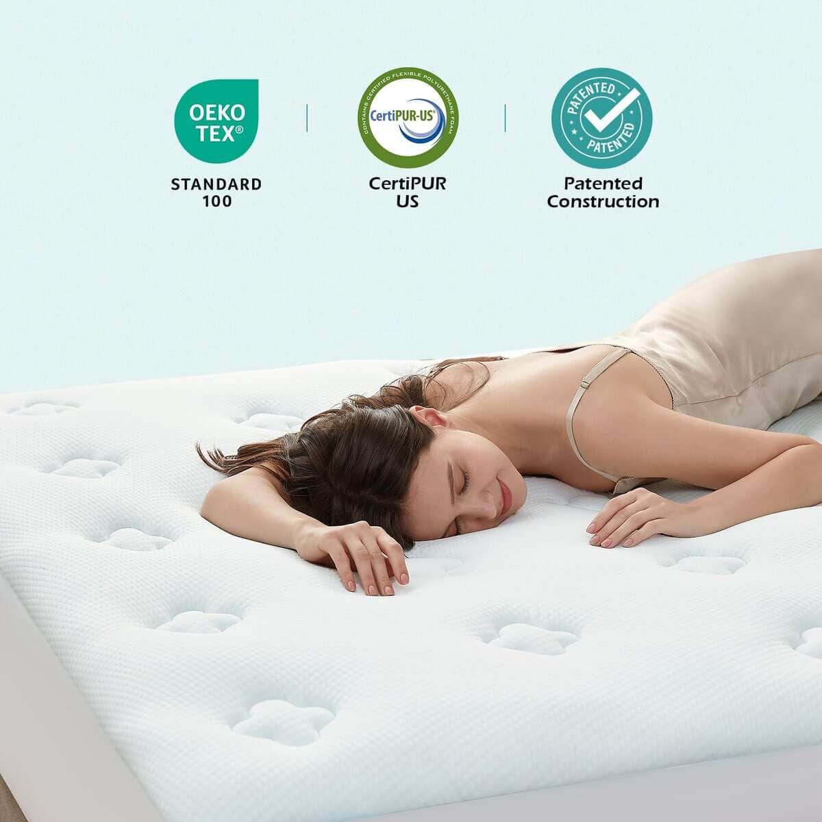 Hansleep Colchoneta de Espuma Viscoelástica para Cama - Imagen 5