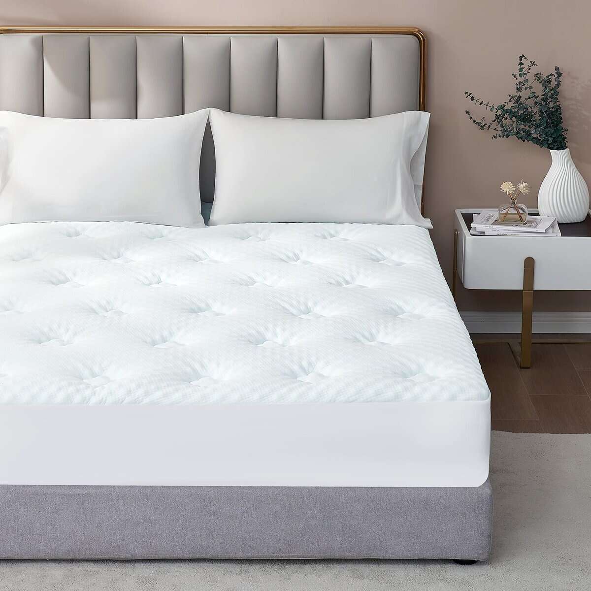 Hansleep Memory Foam Mattress Topper Full Size, Colchón - Imagen 9