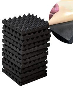 Paneles acústicos espuma autoadhesiva para estudio 12