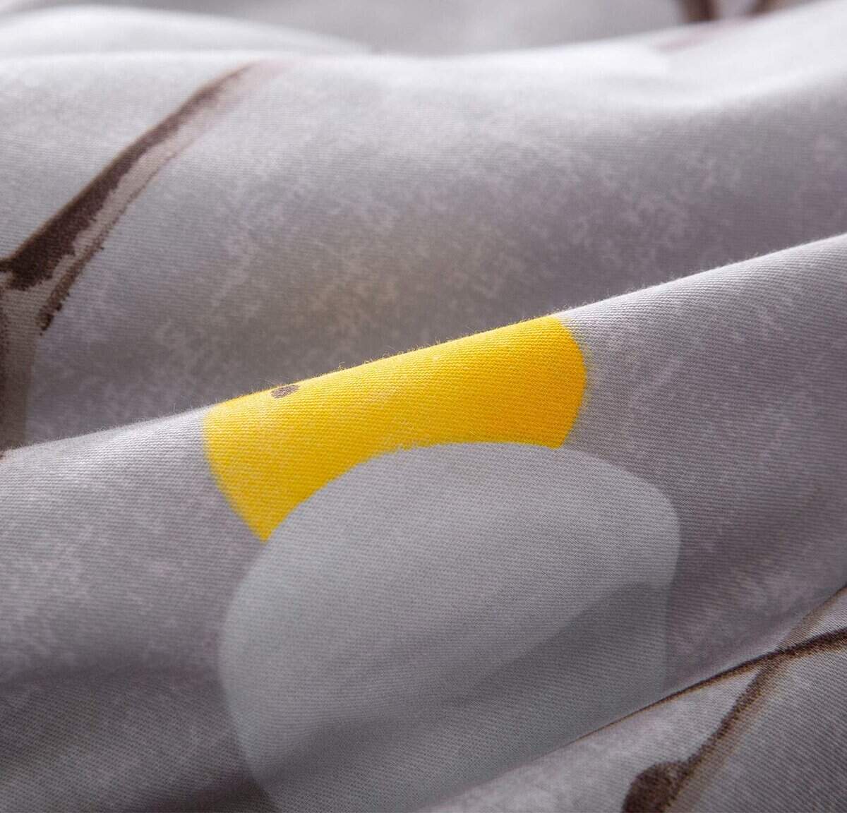 Edredón SLEEPBELLA Tamaño Queen, 600 Hilos de Algodón Gris - Imagen 7