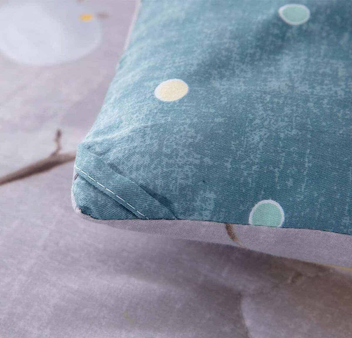 Edredón SLEEPBELLA Tamaño Queen, 600 Hilos de Algodón Gris - Imagen 8