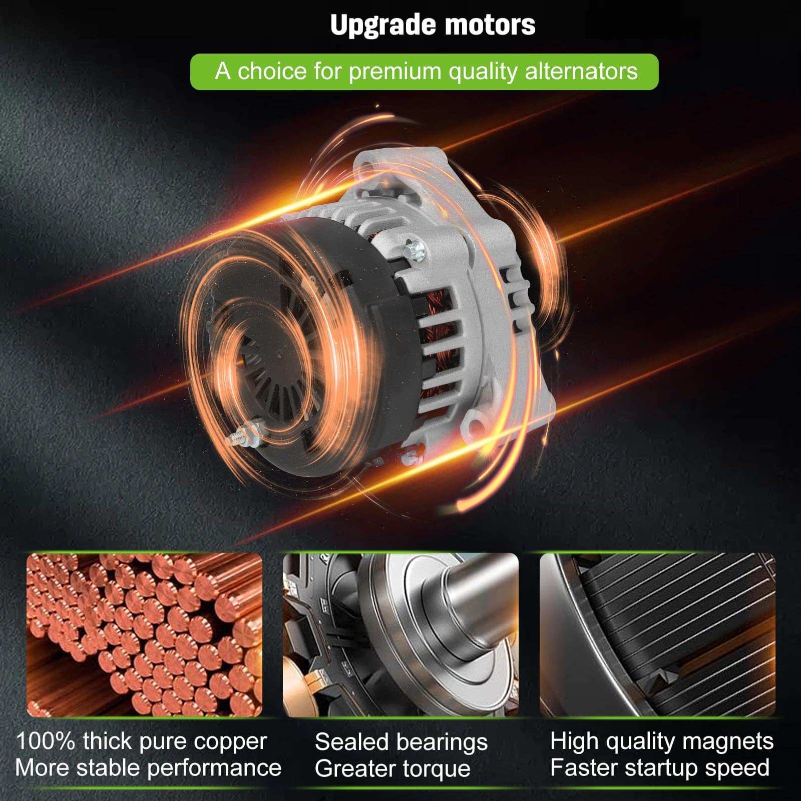 Nuevo Alternador SCITOO ADR0215 para 4.8 4.8L 5.3 5.3L para - Imagen 4