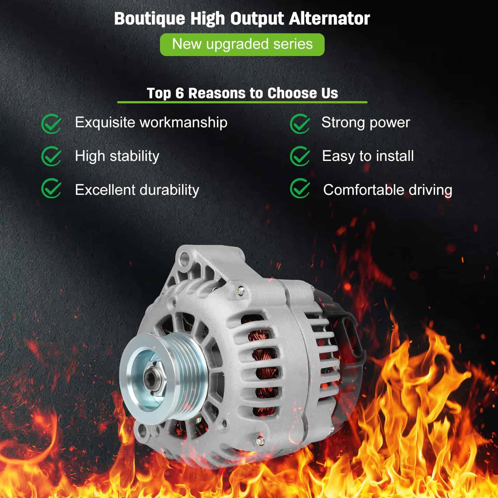 Nuevo Alternador SCITOO ADR0215 para 4.8 4.8L 5.3 5.3L para - Imagen 6