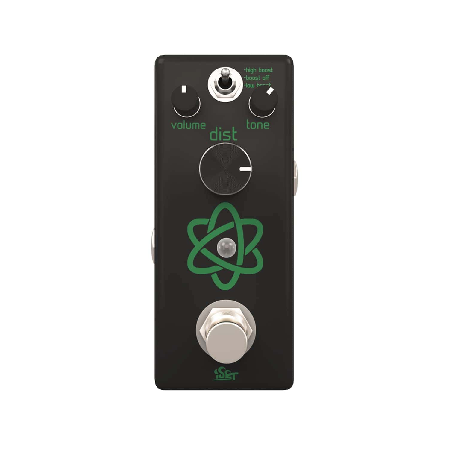 Pedal de Guitarra Heavy Metal Mini Atom de ISET para