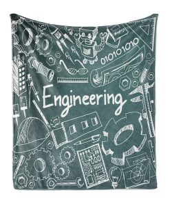 Manta Lunarable Engineer, Letras Números y Dibujos