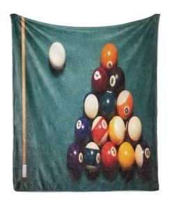 Manta de Billar Lunarable, Vista en Ángulo Alto de Mesa de