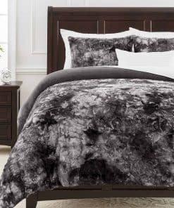 Juego de Funda Nórdica de Piel Falsa Premium Chanasya Wolf