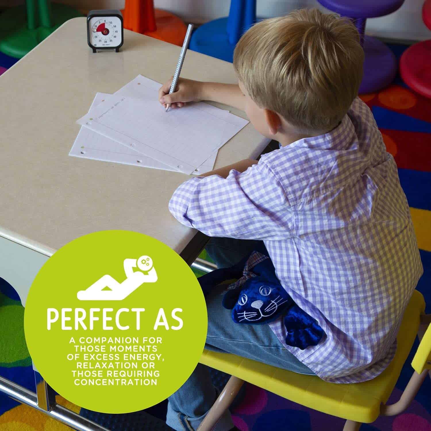 Peluche de gato pesado manimo para niños y adultos - - Imagen 7