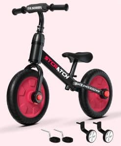 Bicicleta de Equilibrio Eilsorrn 3 en 1 para Niños y Niñas