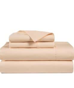 Juego de sábanas de algodón egipcio de 1000 -Rubor